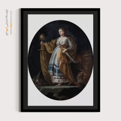 سانتا باربارا – تابلو نقاشی فرانسیسکو گویا - اسپو دکور