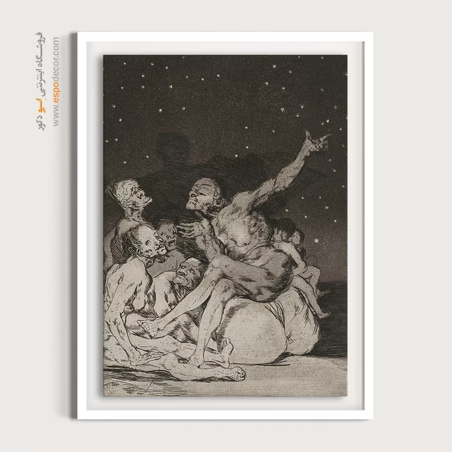 وقتی هوا روشن شود، ما خواهیم رفت – تابلو نقاشی فرانسیسکو گویا - اسپو دکور