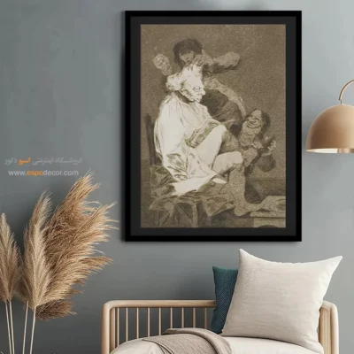 اون قطعاً توانایی خوندن دارد – تابلو نقاشی فرانسیسکو گویا - اسپو دکور