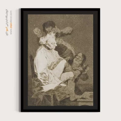 اون قطعاً توانایی خوندن دارد – تابلو نقاشی فرانسیسکو گویا - اسپو دکور