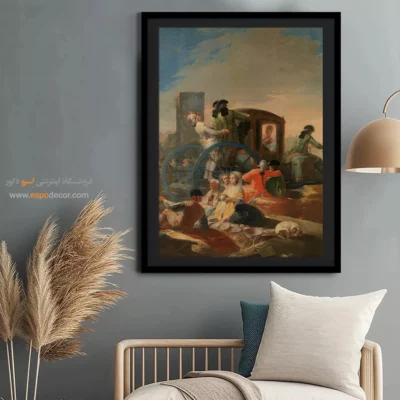 فروشنده ظروف سفالی – تابلو نقاشی فرانسیسکو گویا - اسپو دکور