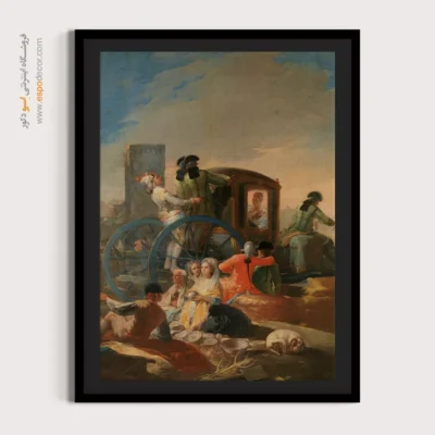 فروشنده ظروف سفالی – تابلو نقاشی فرانسیسکو گویا - اسپو دکور