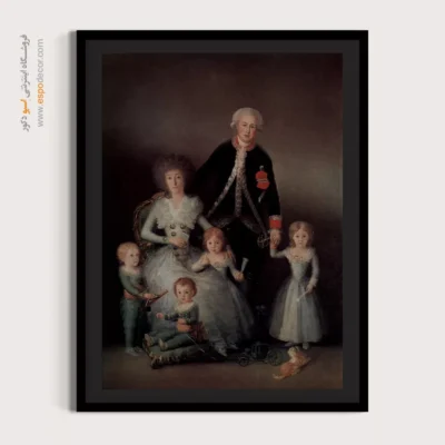 خانواده دوک اوسونا – تابلو نقاشی فرانسیسکو گویا - اسپو دکور
