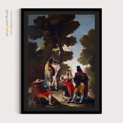 گشتی در اندلس – تابلو نقاشی فرانسیسکو گویا - اسپو دکور