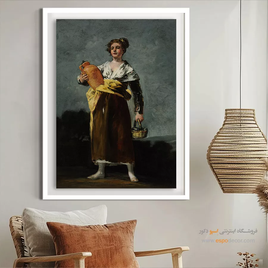 حامل آب – تابلو نقاشی فرانسیسکو گویا - اسپو دکور