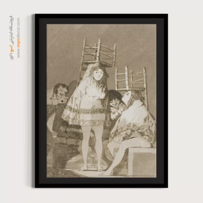 قبلاً جایی برای خود پیدا کرده‌اند – تابلو نقاشی فرانسیسکو گویا - اسپو دکور