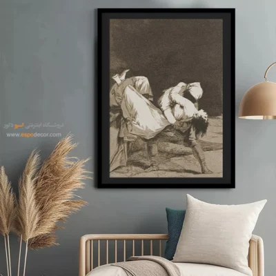 او را با خود بردند – تابلو نقاشی فرانسیسکو گویا - اسپو دکور