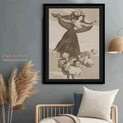 پرواز کرده‌اند و رفته‌اند – تابلو نقاشی فرانسیسکو گویا - اسپو دکور