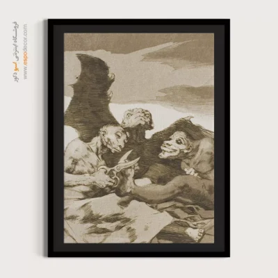 خودشان را آراسته می‌کنند – تابلو نقاشی فرانسیسکو گویا - اسپو دکور