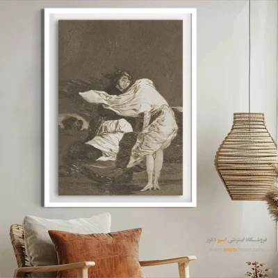 یک شب بد – تابلو نقاشی فرانسیسکو گویا - اسپو دکور