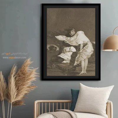 یک شب بد – تابلو نقاشی فرانسیسکو گویا - اسپو دکور