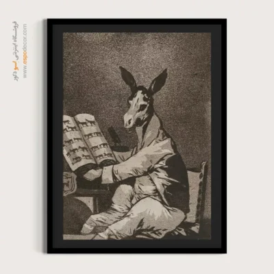 پدربزرگش نیز چنین بود – تابلو نقاشی فرانسیسکو گویا - اسپو دکور