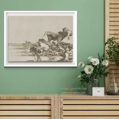 وقایع وحشتناک گاوبازی – تابلو نقاشی فرانسیسکو گویا - اسپو دکور