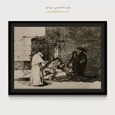 تابلو نقاشی های فرانسیسکو گویا - اسپو دکور