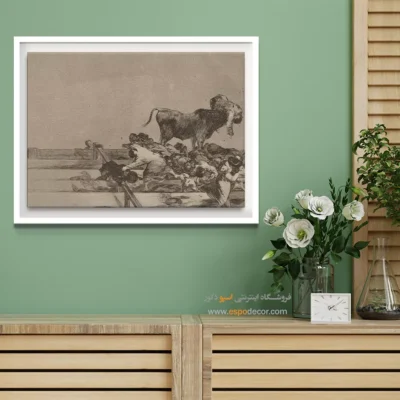 حوادث گاوبازی – تابلو نقاشی فرانسیسکو گویا - اسپو دکور