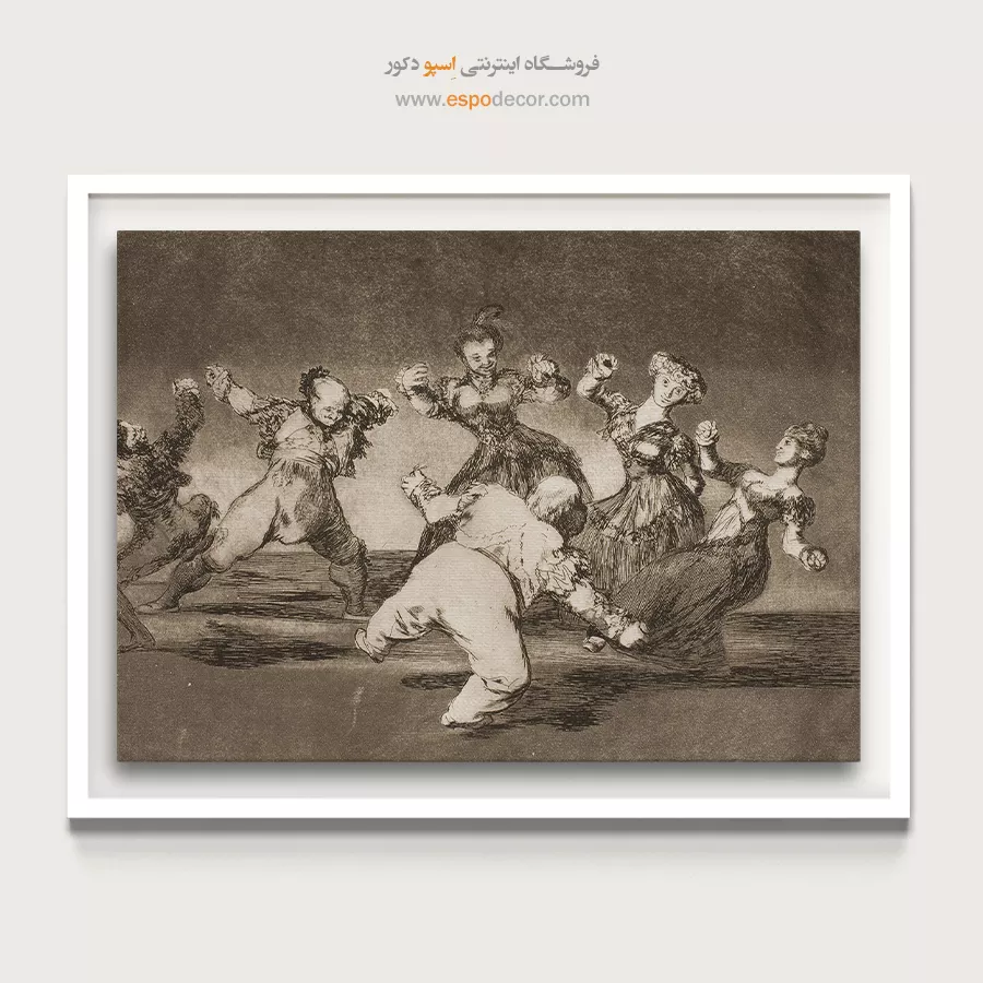 تابلو نقاشی های فرانسیسکو گویا - اسپو دکور