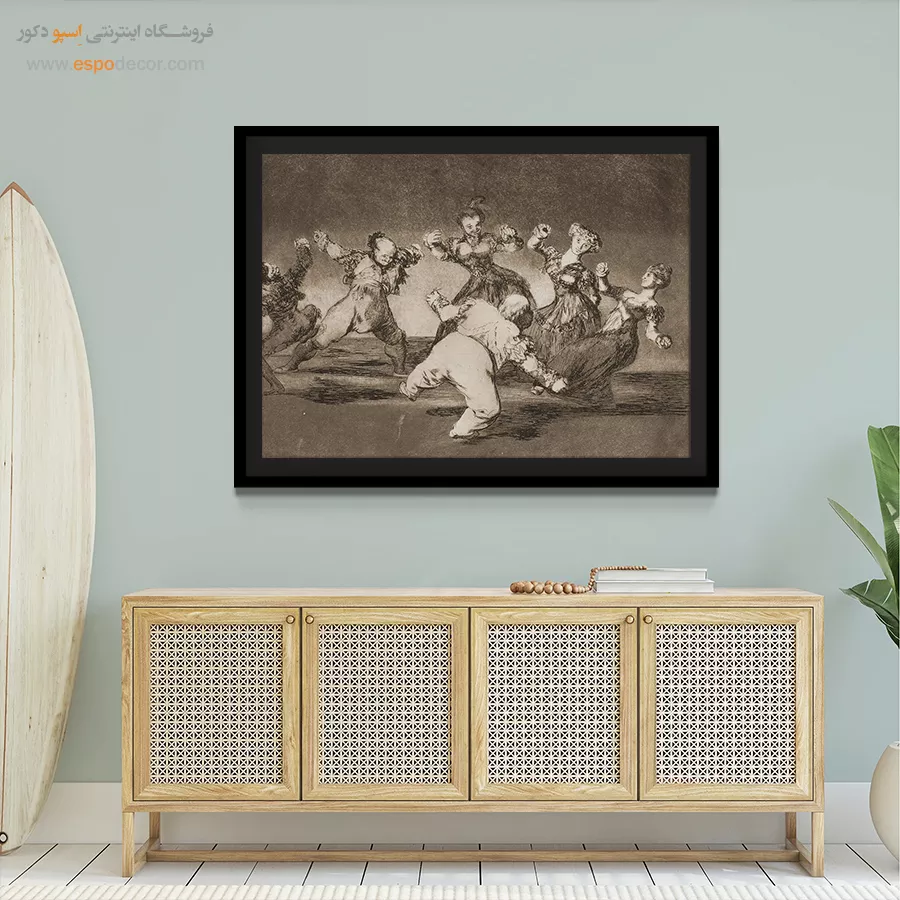 تابلو نقاشی های فرانسیسکو گویا - اسپو دکور