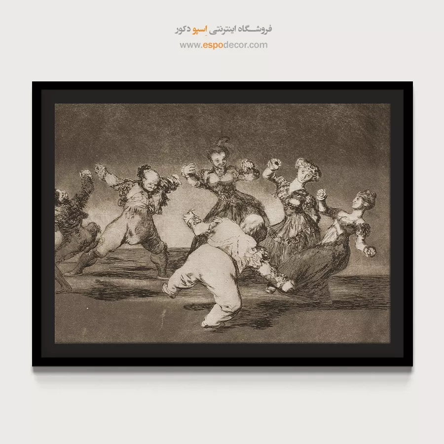 تابلو نقاشی های فرانسیسکو گویا - اسپو دکور