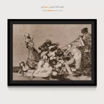 تابلو نقاشی های فرانسیسکو گویا - اسپو دکور