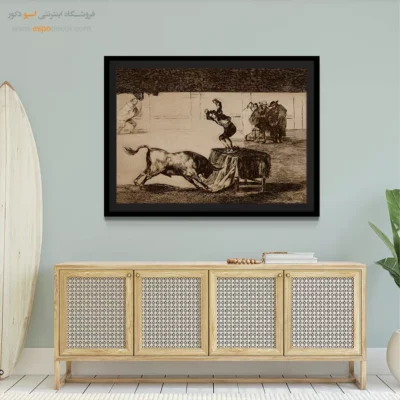 مارتیچو در مسابقات ساراگوسا – تابلو نقاشی فرانسیسکو گویا - اسپو دکور