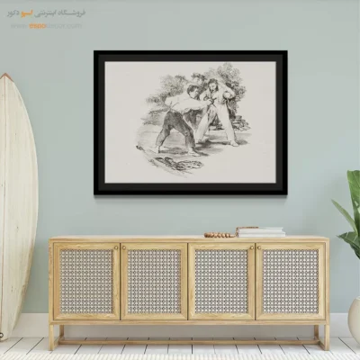 دوئل مدرن – تابلو نقاشی فرانسیسکو گویا - اسپو دکور