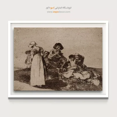 تابلو نقاشی های فرانسیسکو گویا - اسپو دکور