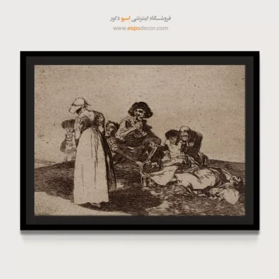 تابلو نقاشی های فرانسیسکو گویا - اسپو دکور