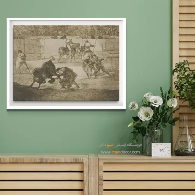 پپه ایلو در حال عبور از رکورته – تابلو نقاشی فرانسیسکو گویا - اسپو دکور