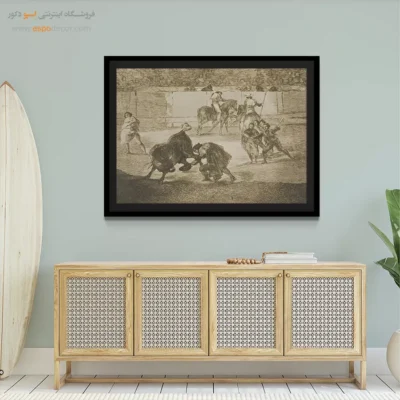 پپه ایلو در حال عبور از رکورته – تابلو نقاشی فرانسیسکو گویا - اسپو دکور