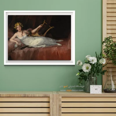 پرتره خواکینا تلز ژیرون – تابلو نقاشی فرانسیسکو گویا - اسپو دکور