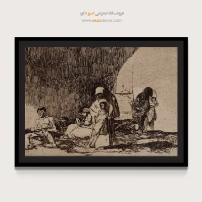 تابلو نقاشی های فرانسیسکو گویا - اسپو دکور