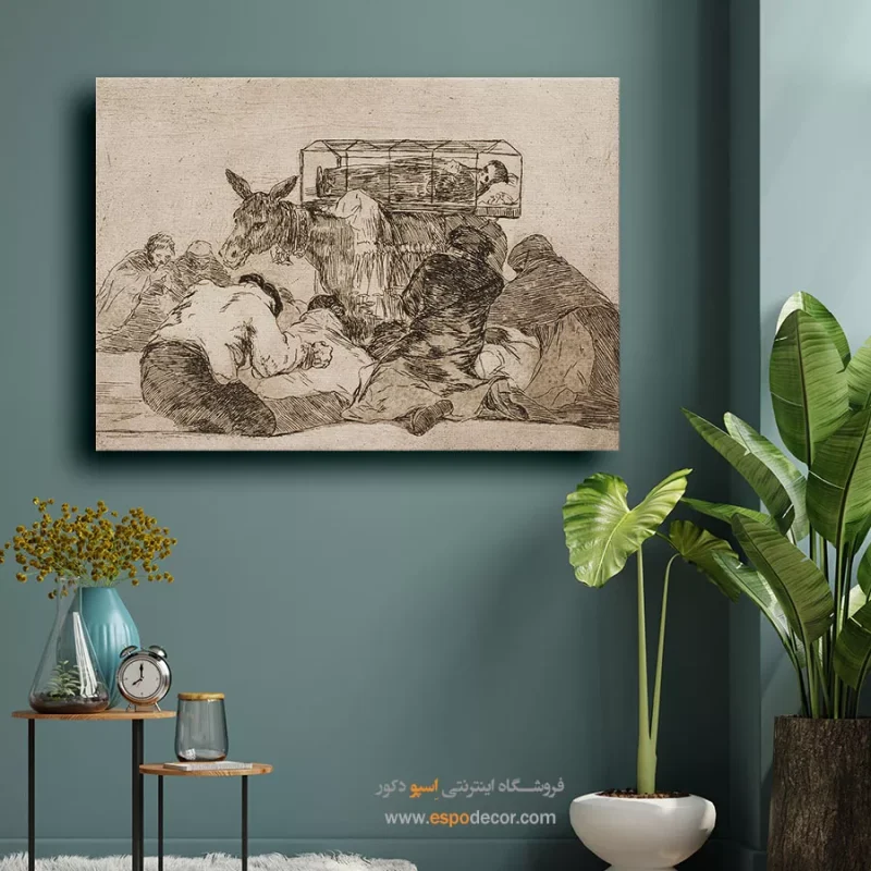 تابلو نقاشی های فرانسیسکو گویا - Image 4