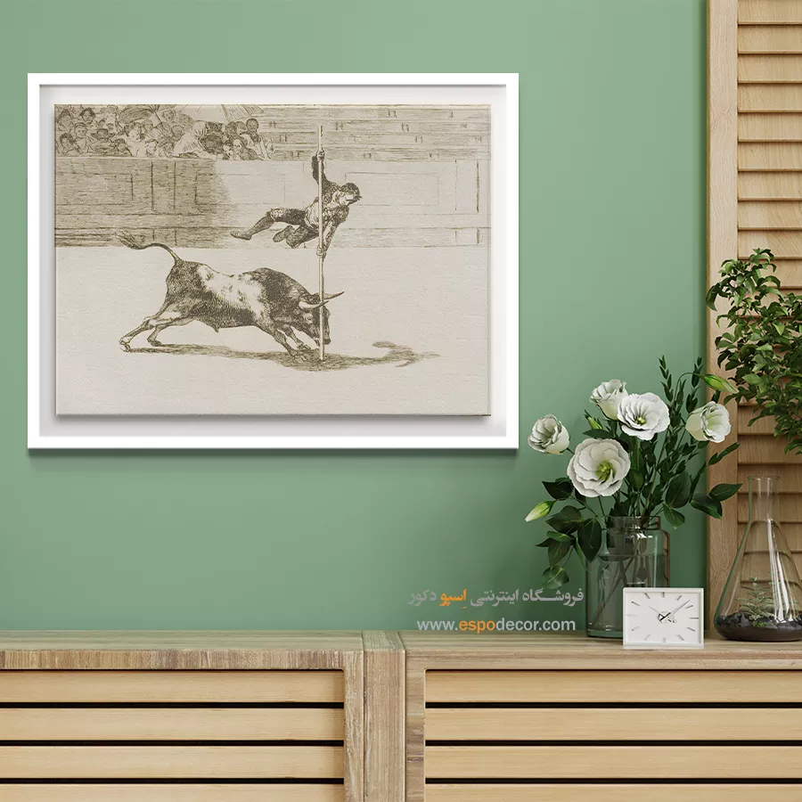 چابکی و جسارت خوانیتو آپینانی – تابلو نقاشی فرانسیسکو گویا - اسپو دکور