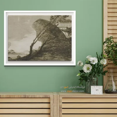 صخره بزرگ – تابلو نقاشی فرانسیسکو گویا - اسپو دکور