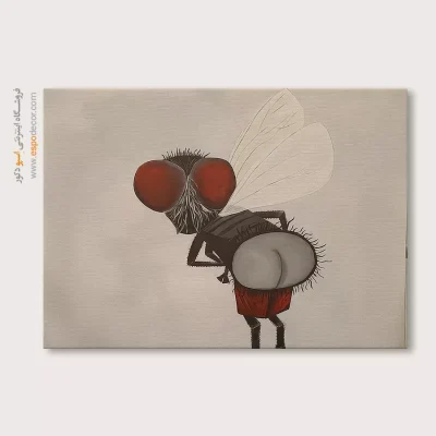 تابلو حیوانات بامزه - اسپو دکور