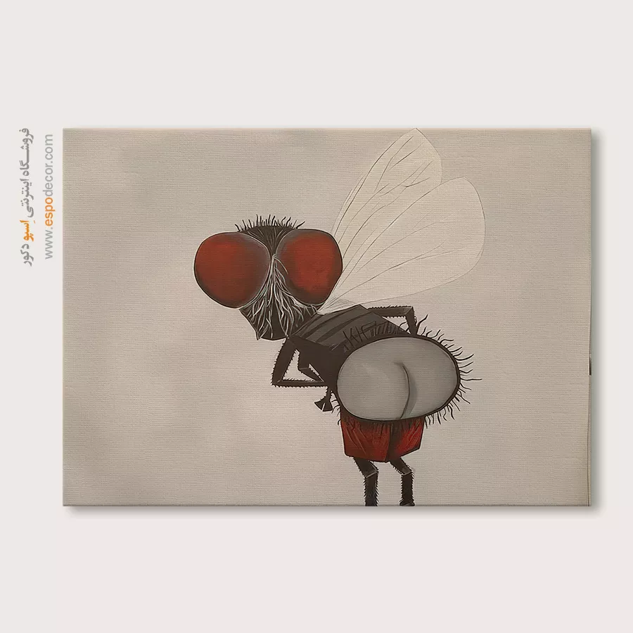 تابلو حیوانات بامزه - اسپو دکور