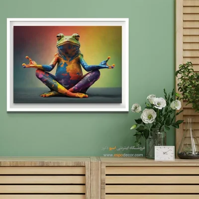 تابلو حیوانات بامزه - اسپو دکور