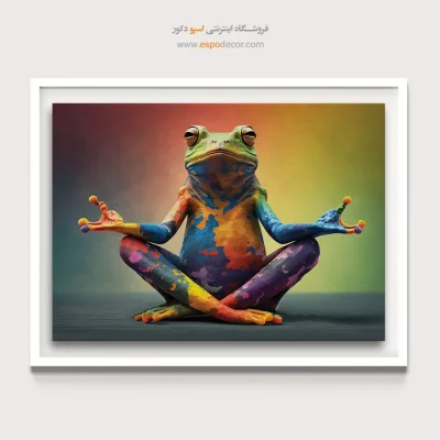 تابلو حیوانات بامزه - اسپو دکور