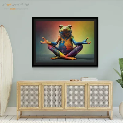 تابلو حیوانات بامزه - اسپو دکور