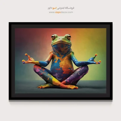 تابلو حیوانات بامزه - اسپو دکور