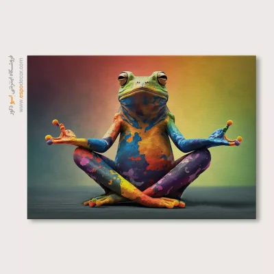 تابلو حیوانات بامزه - اسپو دکور