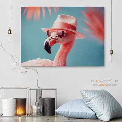 تابلو حیوانات بامزه - اسپو دکور
