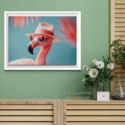 تابلو حیوانات بامزه - اسپو دکور