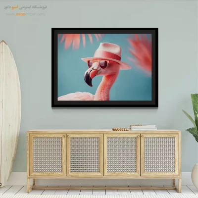 تابلو حیوانات بامزه - اسپو دکور