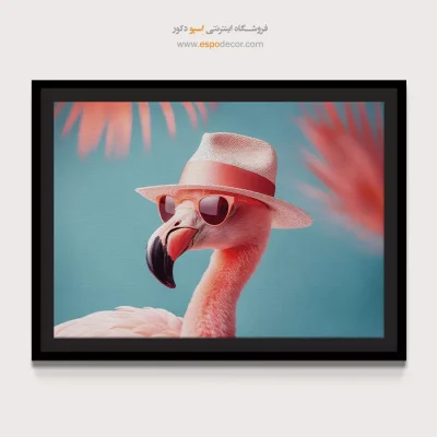 تابلو حیوانات بامزه - اسپو دکور