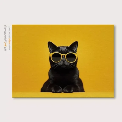 تابلو حیوانات بامزه - اسپو دکور