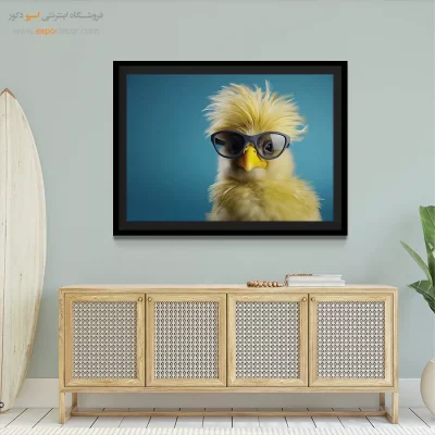 تابلو حیوانات بامزه - اسپو دکور