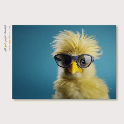 تابلو حیوانات بامزه - اسپو دکور