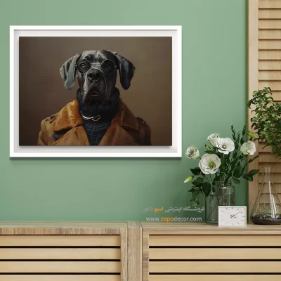 تابلو حیوانات بامزه - اسپو دکور