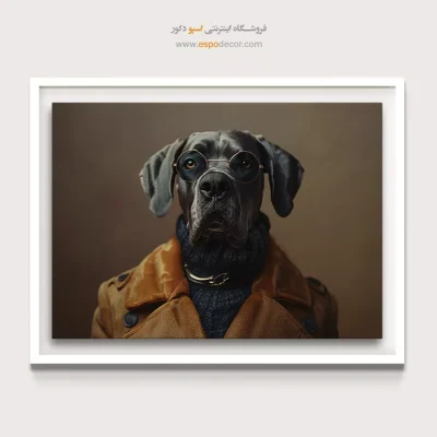 تابلو حیوانات بامزه - اسپو دکور